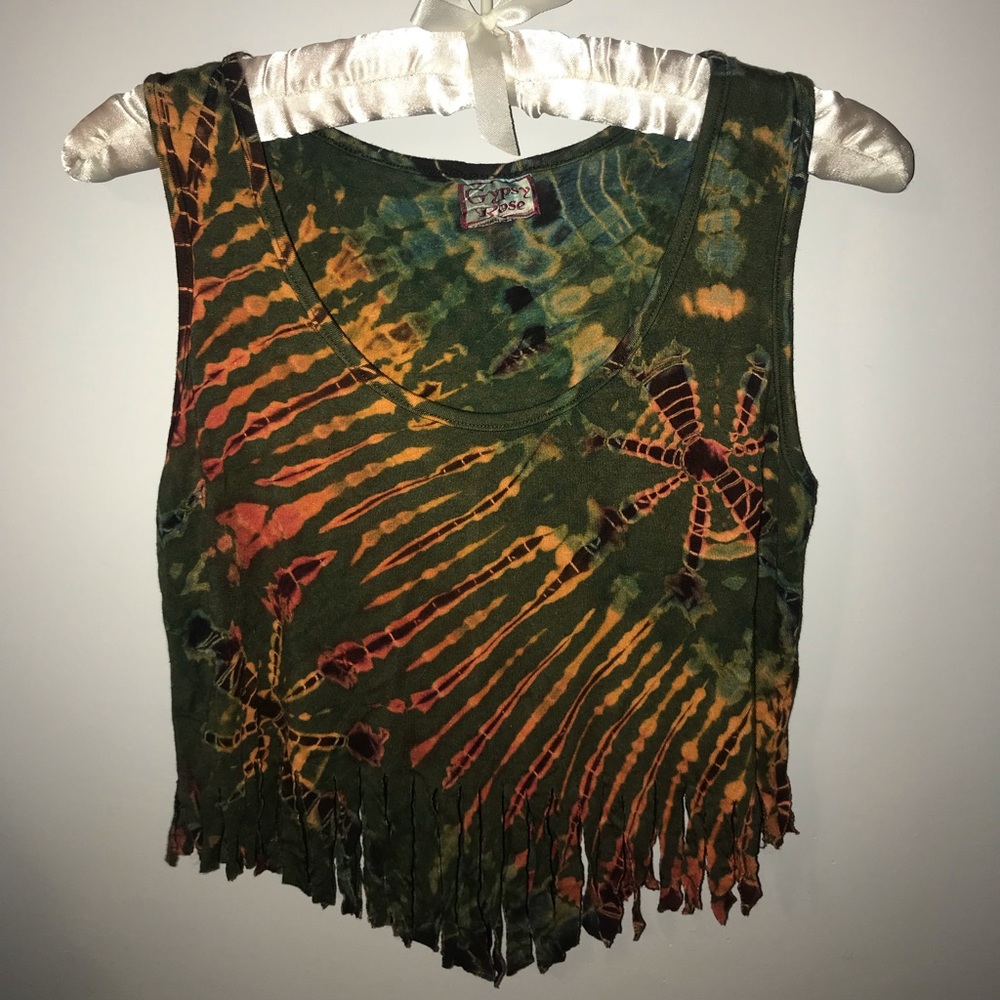 cropped gypsy top